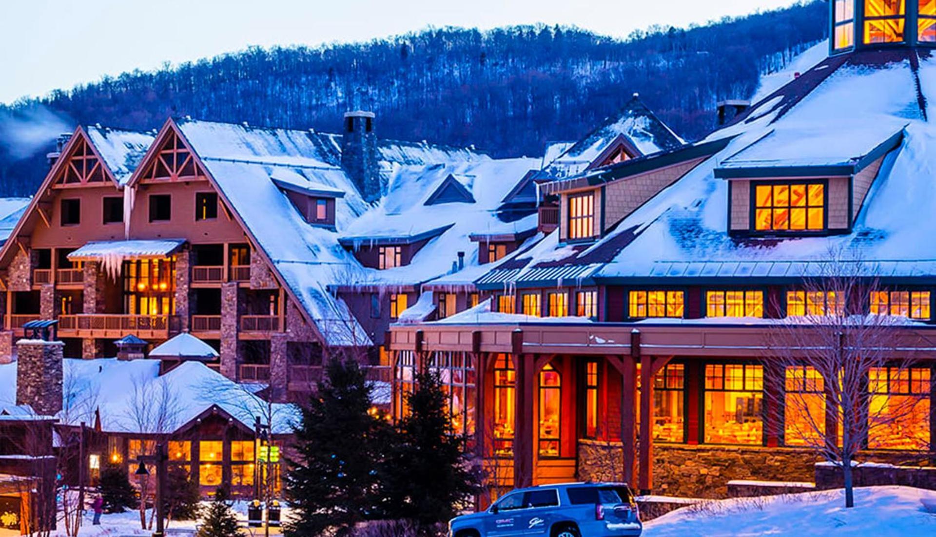 378 Lodge At Spruce Peak Ski In Ski In Ski Out King Studio Stowe Exterior photo